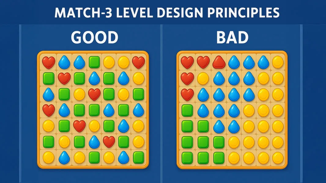Match-3 Level Design Principles